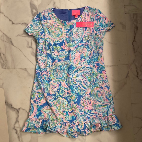 Lilly Pulitzer Dresses & Skirts - NWT Lilly Pulitzer Masey Romper in Dream Team